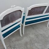 Ensemble salon banquette et 2 fauteuils style louis XVI
