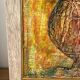 The tree, mixed media, signed Sandra Malheiros 2002