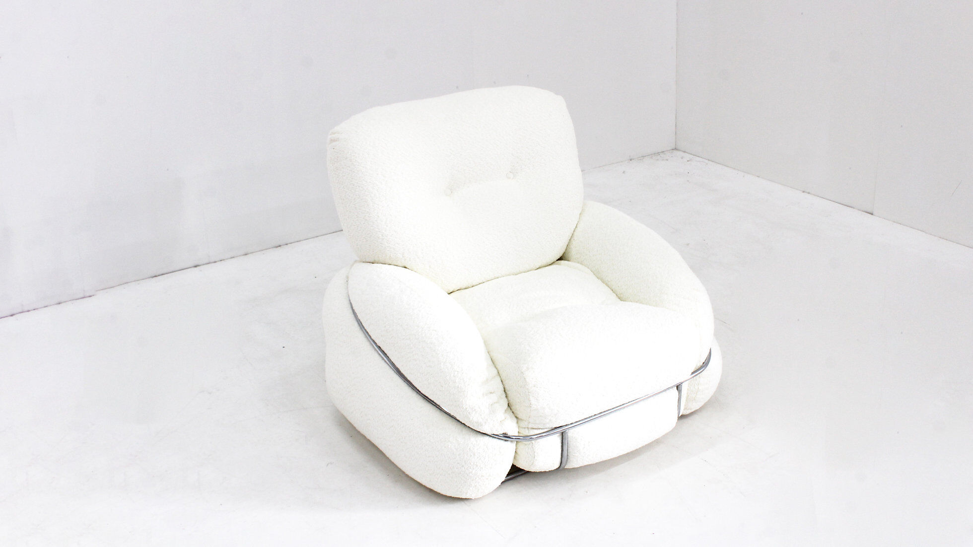 Vintage Adriano Piazzesi Okay armchair 1970s Italy