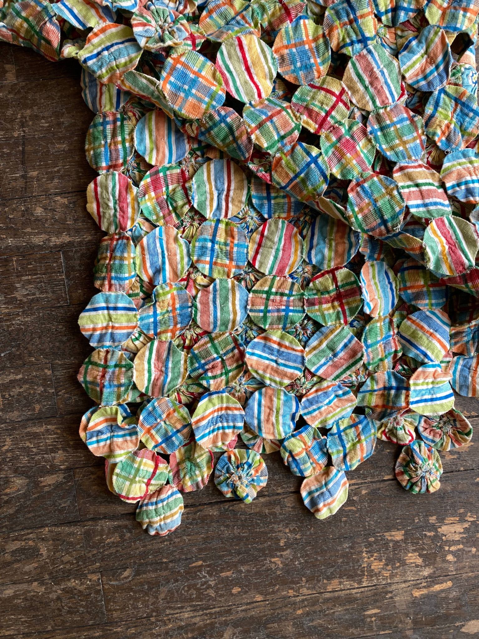 Plaid en patchwork USA 1930
