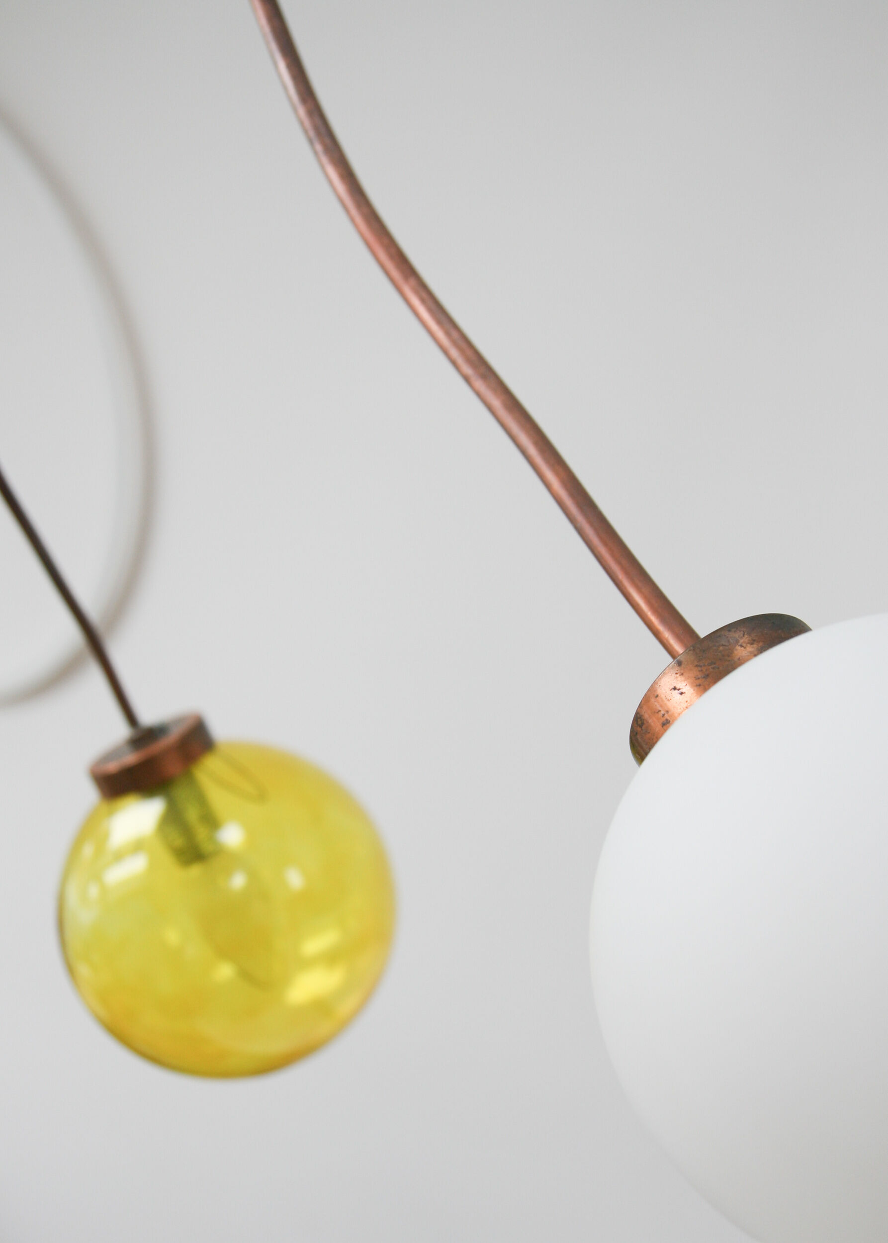 Adjustable Alien Copper langing lamp