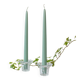 Vintage 1980s Reims-Style Glass Candle Holders