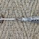 Meat fork solid silver early twentieth century