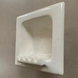 Antique Art Deco wall soap dish