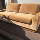 Velvet sofa