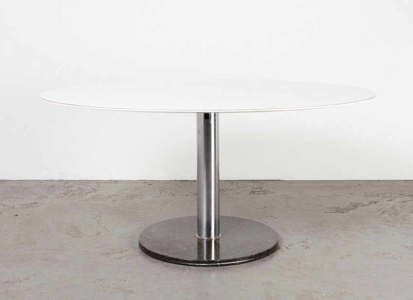 Alfred Hendrickx oval dining table for Belform 1960s