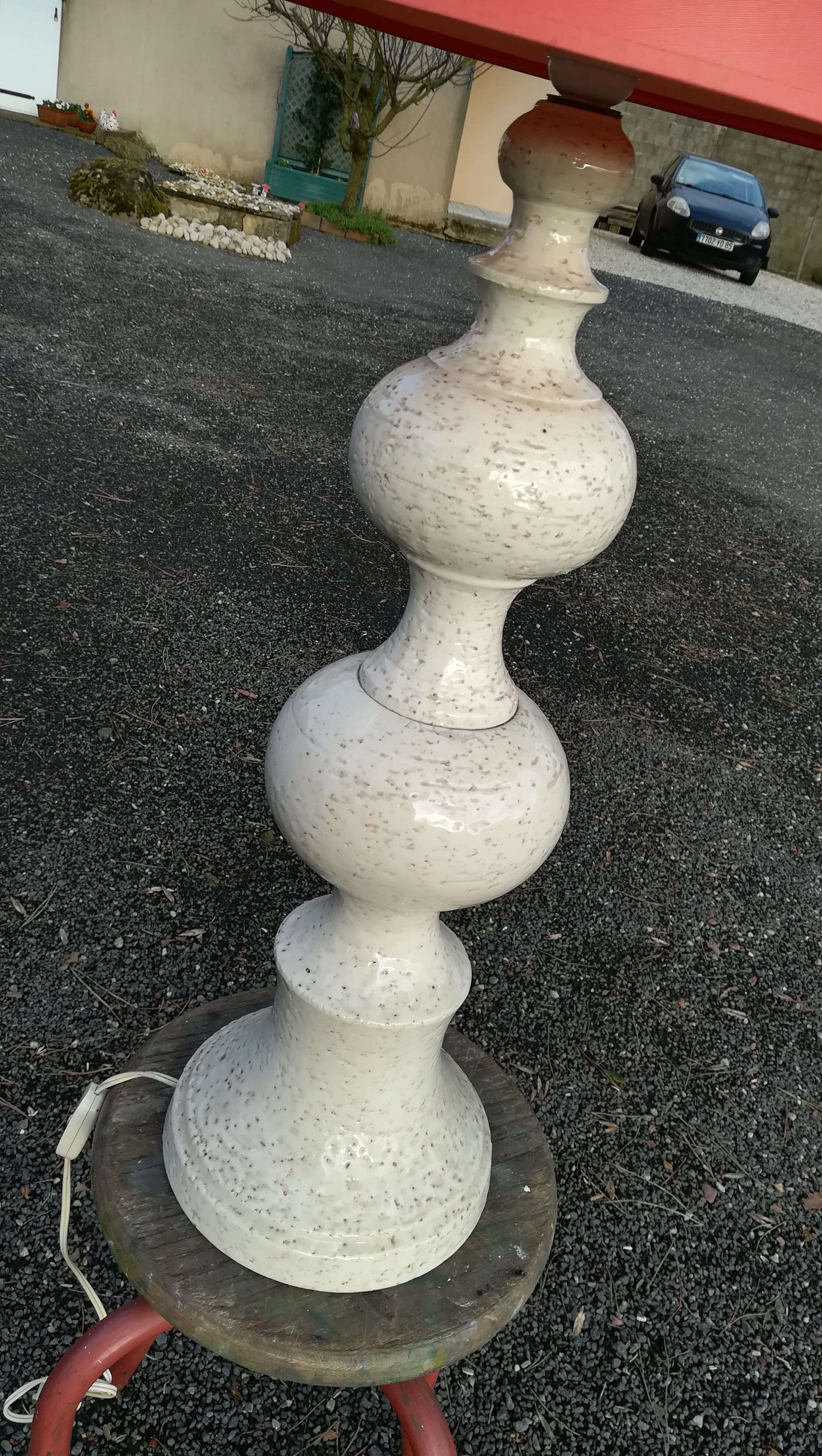 Ceramic table lamp 1970