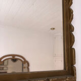 Vintage wooden mirror 47x57cm