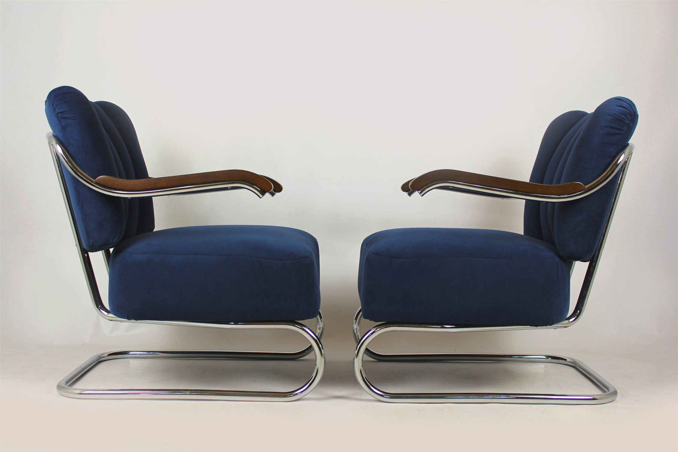 Cantilever armchairs from Mücke Melder, 1930