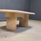 Vintage Italian travertine coffee table, 1970s