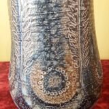 Quimper Courjault ceramic lamp base, 1970