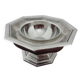 French stainless steel caviar bowl by Jean Couzon, 1970s