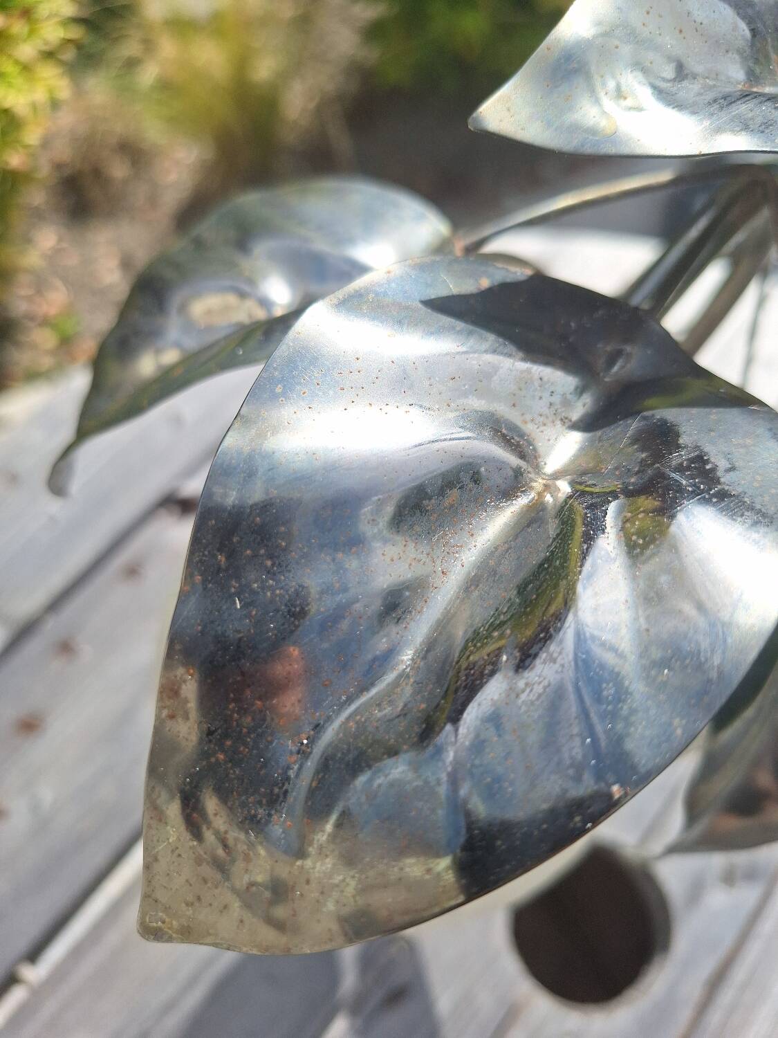 Lampe feuilles 1970