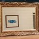 Mirror Carved gilded stucco wood frame patinated dp 1123650