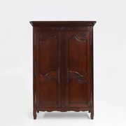 Large Louis XVI French Carved Bridal Wardrobe, ca. 1850