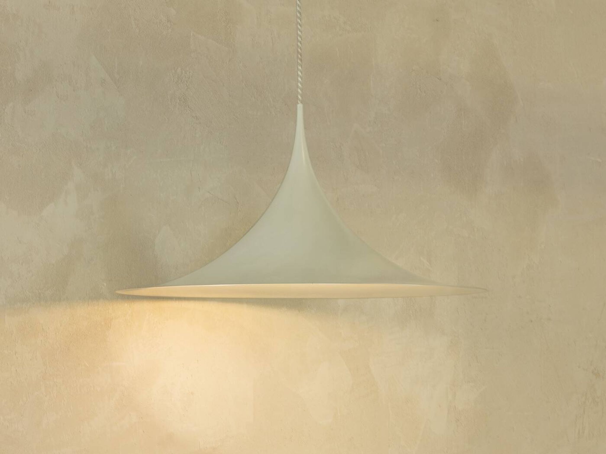 Large SEMI ceiling lamp by Claus Bonderup & Torsten Thorup for Fog & Mørup, 1960s