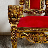 Trône baroque