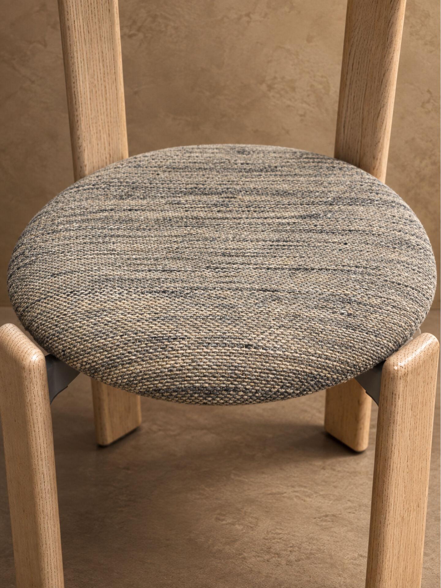 Set of 4 Bruno Rey model 3300 chairs.