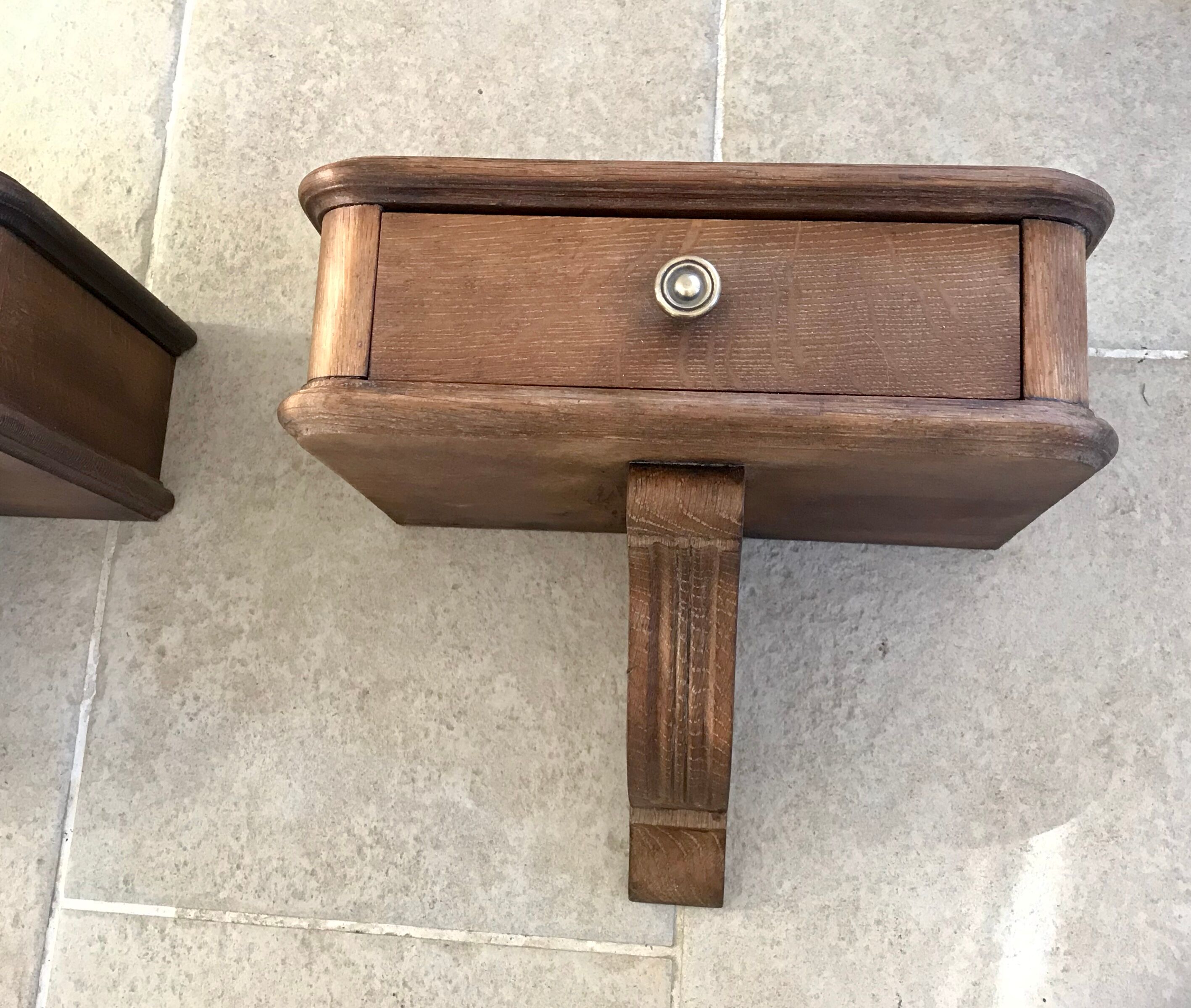 Pair of hanging bedsides