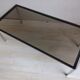 Table basse , verre fumé