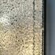 Holophane square wall lamp XL glass design 60s