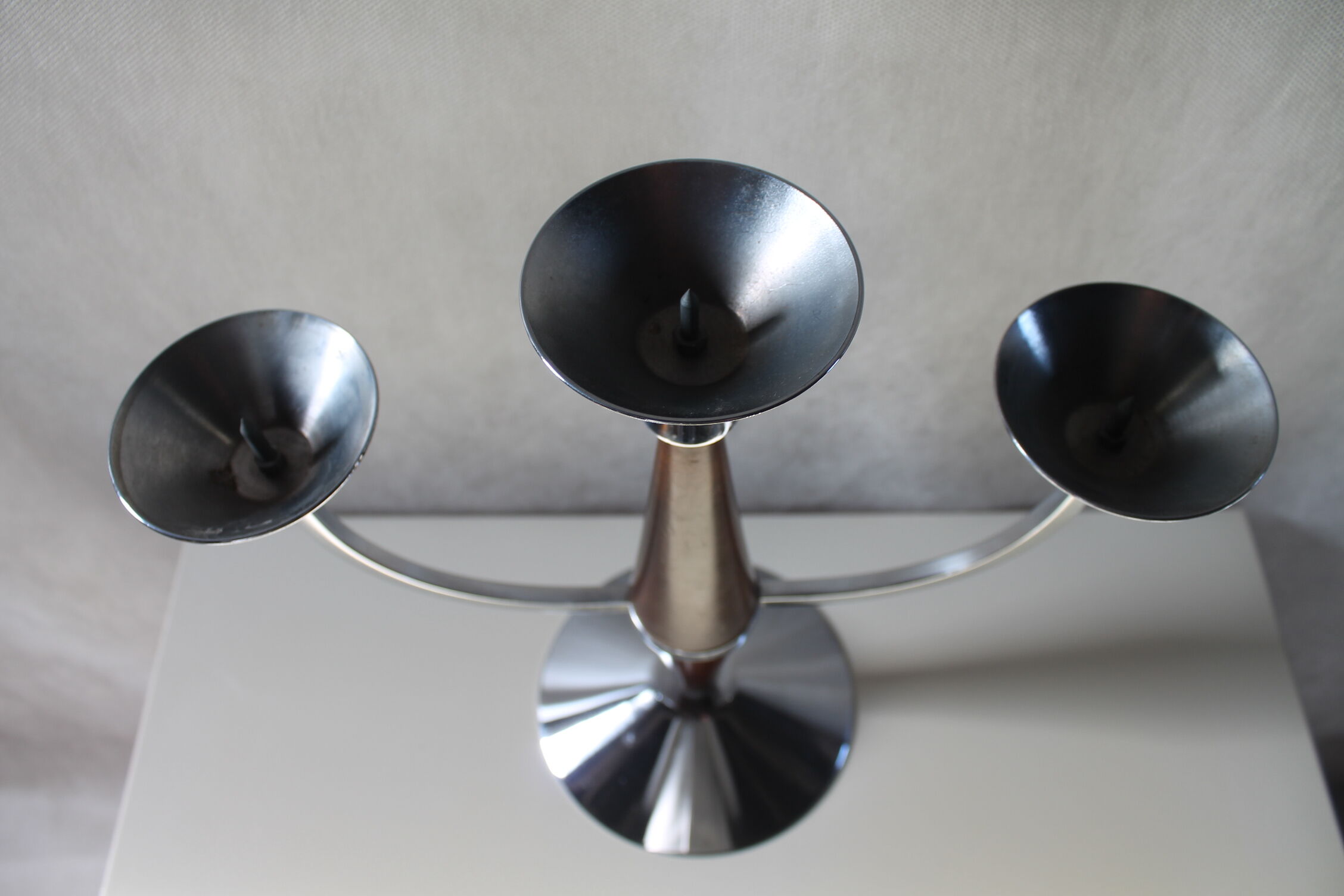 Three-branched candlestick