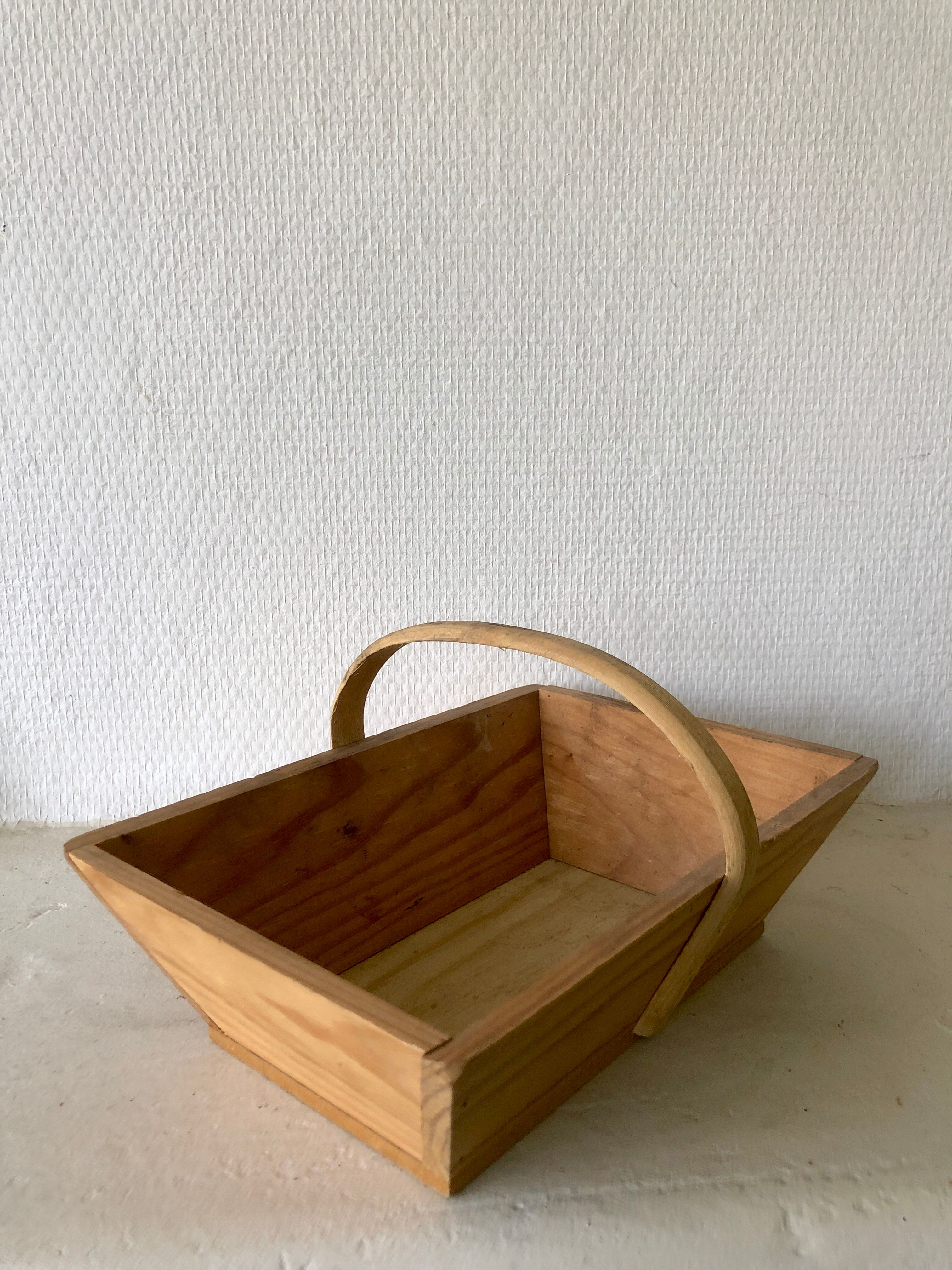 Wooden basket
