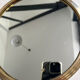 Golden Art Deco mirror plateau