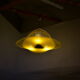 Midcentury Glass Pendant / Šenov, 1960s