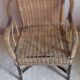 Wicker armchair
