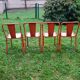 Chaises Tolix model T4