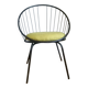 Basket chair, iron, 1950s.