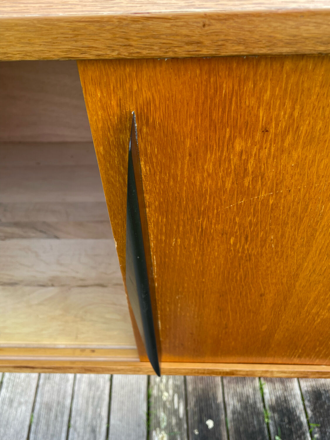 Vintage sideboard 1960 light oak