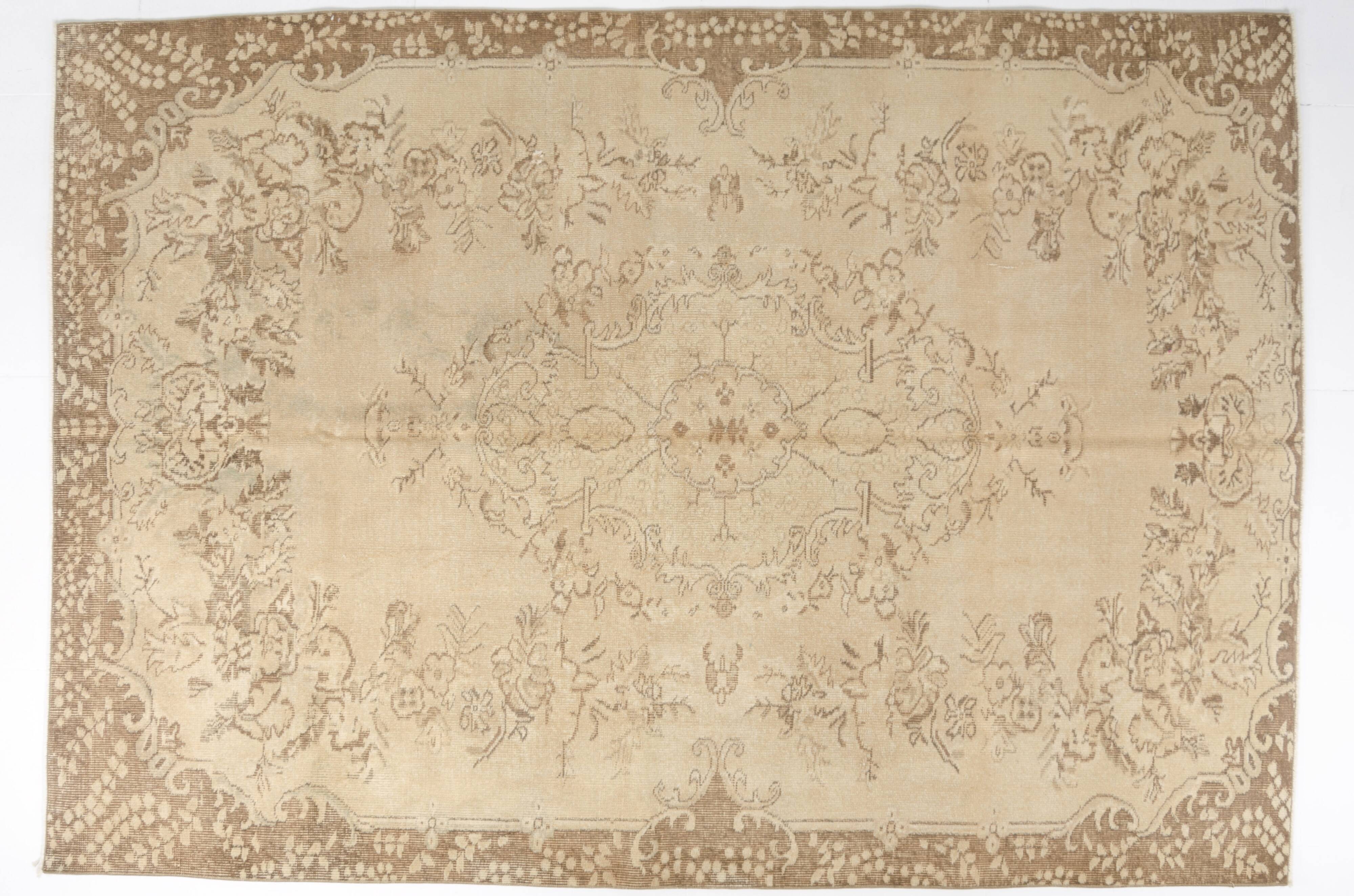 Bige Handknotted Floor Rug sku-2336