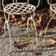 Paire de fauteuils en fer forgé