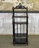 Napoleon III music cabinet, late 19th century, in blackened wood