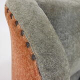 1940s Pair of Large Wing Chairs, Czechoslovakia