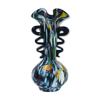 Mid-century murano glass vase from Fratelli Toso