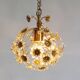 Gilt and crystal glass Chandelier by Palwa, Germany 1970's