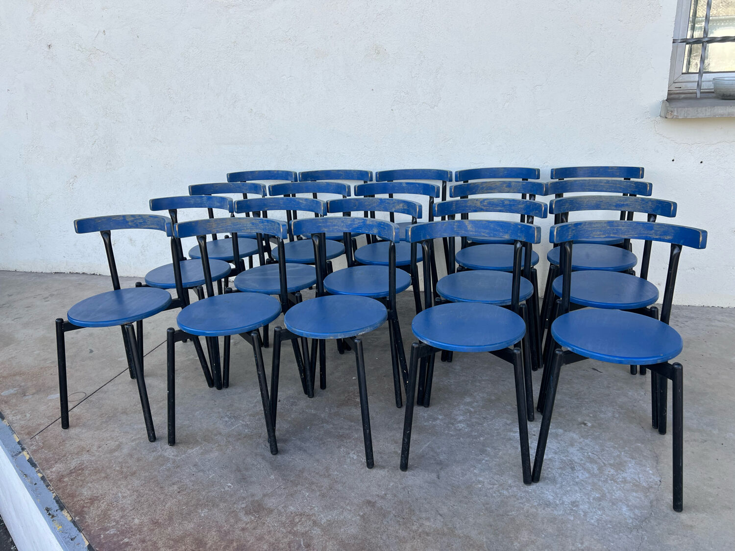 Lot de chaises design