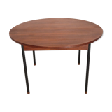Expandable round dining table