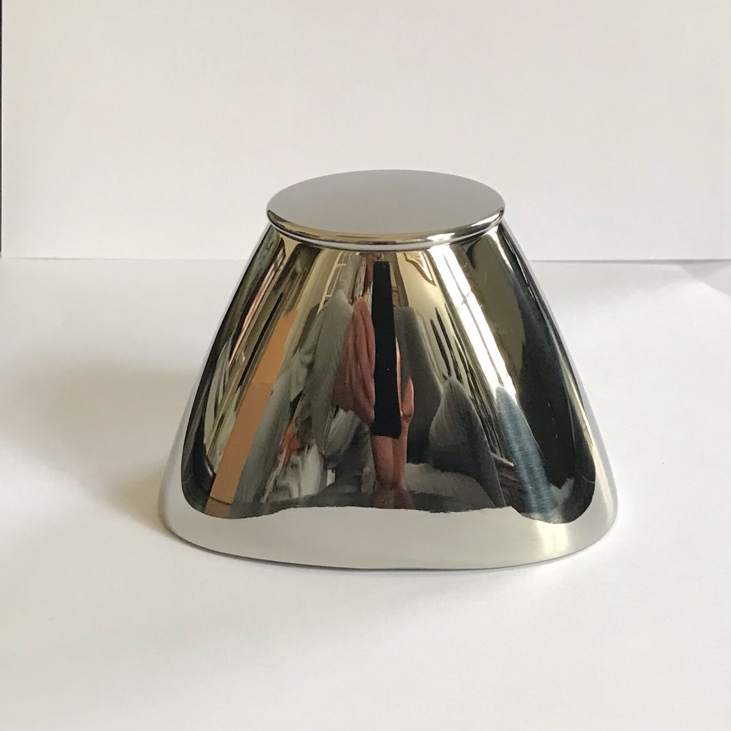 Sucrier Alessi en acier design D&M Fuksas