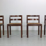 Martin Visser Set Of 4 Dinning Room Chairs For t' Spectrum, 1960 Netherlands