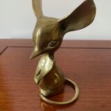 Souris en bronze décoration
