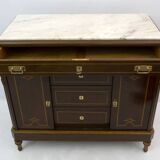Liberty Italian Thuja Briar and Pink Portugal Marble Dresser, 20s