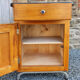 Pair of bedsides, boarding school, wood, metal, formica, vintage, 50s