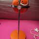 Vintage "Eyeball" Desk Lamp Orange & Chrome – Space Age Era