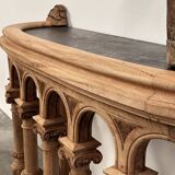 Oak console