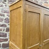 Parisian wardrobe Closet cloakroom wooden workshop Mid-century vintage Scandinavian 1950