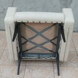 Vintage beka armchair in imitation leather